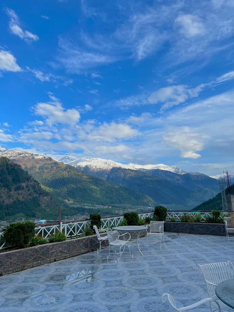 Best view of Mountain Top Hotel – Manali hotel room, amenities, and facilities